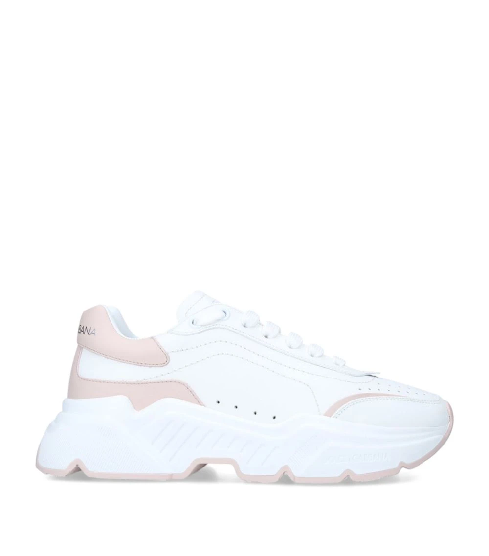 Dolce & Gabbana Leather Daymaster Sneakers WHITE/OTH Low-Top Sneakers 3 Dolce & Gabbana Leather Daymaster Sneakers WHITE/OTH Low-Top Sneakers - Image 3