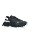 Dolce & Gabbana Leather Daymaster Sneakers BLK/WHITE Low-Top Sneakers