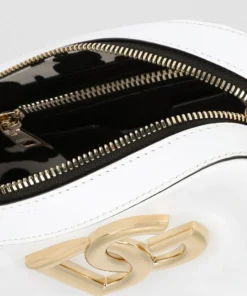 Dolce & Gabbana Leather DG Logo Shoulder Bag 80002-OPTICAL WHITE Shoulder Bags -Dolce & Gabbana online Store dolce gabbana leather dg logo shoulder bag 17763126 37439685 1000