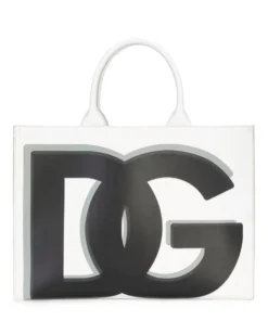 Dolce & Gabbana Leather DG Shopper Bag HASXN-LOGO NERO FDO Shopper Bags