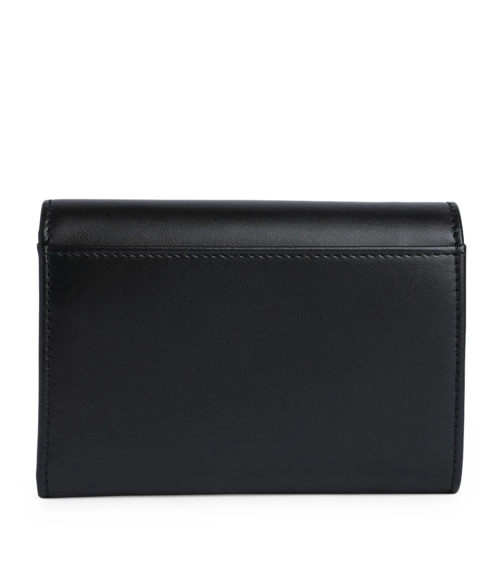 Dolce & Gabbana Leather French Flap Wallet 80999-BLACK Wallets 3 Dolce & Gabbana Leather French Flap Wallet 80999-BLACK Wallets - Image 3