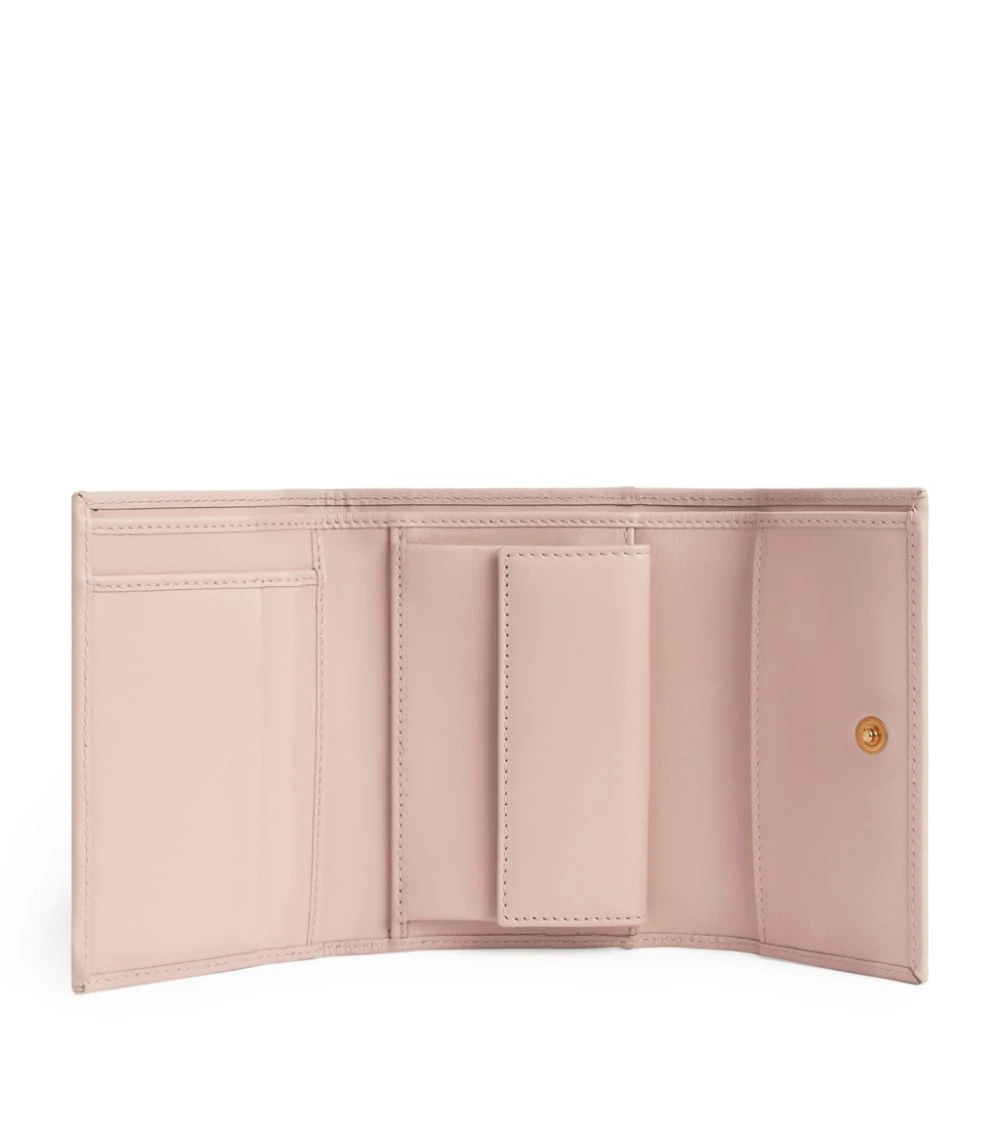 Dolce & Gabbana Leather French Flap Wallet 80412-POWDER PINK 1 Wallets 3 Dolce & Gabbana Leather French Flap Wallet 80412-POWDER PINK 1 Wallets - Image 3