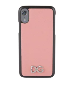 Dolce & Gabbana Leather iPhone X Case 87414-CANDY Mobile Phone Accessories