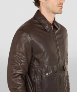 Dolce & Gabbana Leather Jacket M0682-EBONY Leather Jackets -Dolce & Gabbana online Store dolce gabbana leather jacket 15972750 29567501 1000