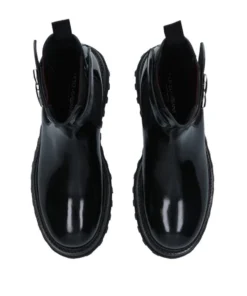 Dolce & Gabbana Leather Logo Chelsea Boots Black -Dolce & Gabbana online Store dolce gabbana leather logo chelsea boots 17524125 36247688 1000