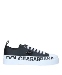Dolce & Gabbana Leather Portofini Sneakers BLK/WHITE Low-Top Sneakers 6 Dolce & Gabbana Leather Portofini Sneakers BLK/WHITE Low-Top Sneakers -Dolce & Gabbana online Store dolce gabbana leather portofini sneakers 16817725 33222474 1000