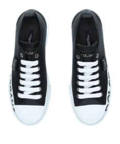 Dolce & Gabbana Leather Portofini Sneakers BLK/WHITE Low-Top Sneakers 7 Dolce & Gabbana Leather Portofini Sneakers BLK/WHITE Low-Top Sneakers -Dolce & Gabbana online Store dolce gabbana leather portofini sneakers 16817725 33222477 1000