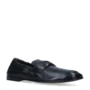 Dolce & Gabbana Leather Soft Loafers BLACK