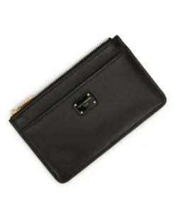 Dolce & Gabbana Leather Zipped Card Holder 80999-BLACK Card Holders -Dolce & Gabbana online Store dolce gabbana leather zipped card holder 17377808 35818575 1000