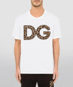 Dolce & Gabbana Leopard Print DG Patch T-Shirt W0800-OPTICAL WHITE Printed T-Shirts 8 Dolce & Gabbana Leopard Print DG Patch T-Shirt W0800-OPTICAL WHITE Printed T-Shirts -Dolce & Gabbana online Store dolce gabbana leopard print dg patch t shirt 17291734 35343791 1000
