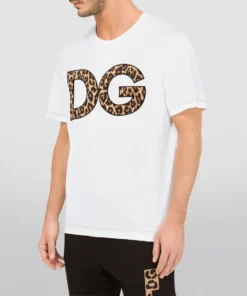 Dolce & Gabbana Leopard Print DG Patch T-Shirt W0800-OPTICAL WHITE Printed T-Shirts 10 Dolce & Gabbana Leopard Print DG Patch T-Shirt W0800-OPTICAL WHITE Printed T-Shirts -Dolce & Gabbana online Store dolce gabbana leopard print dg patch t shirt 17291734 35343793 1000
