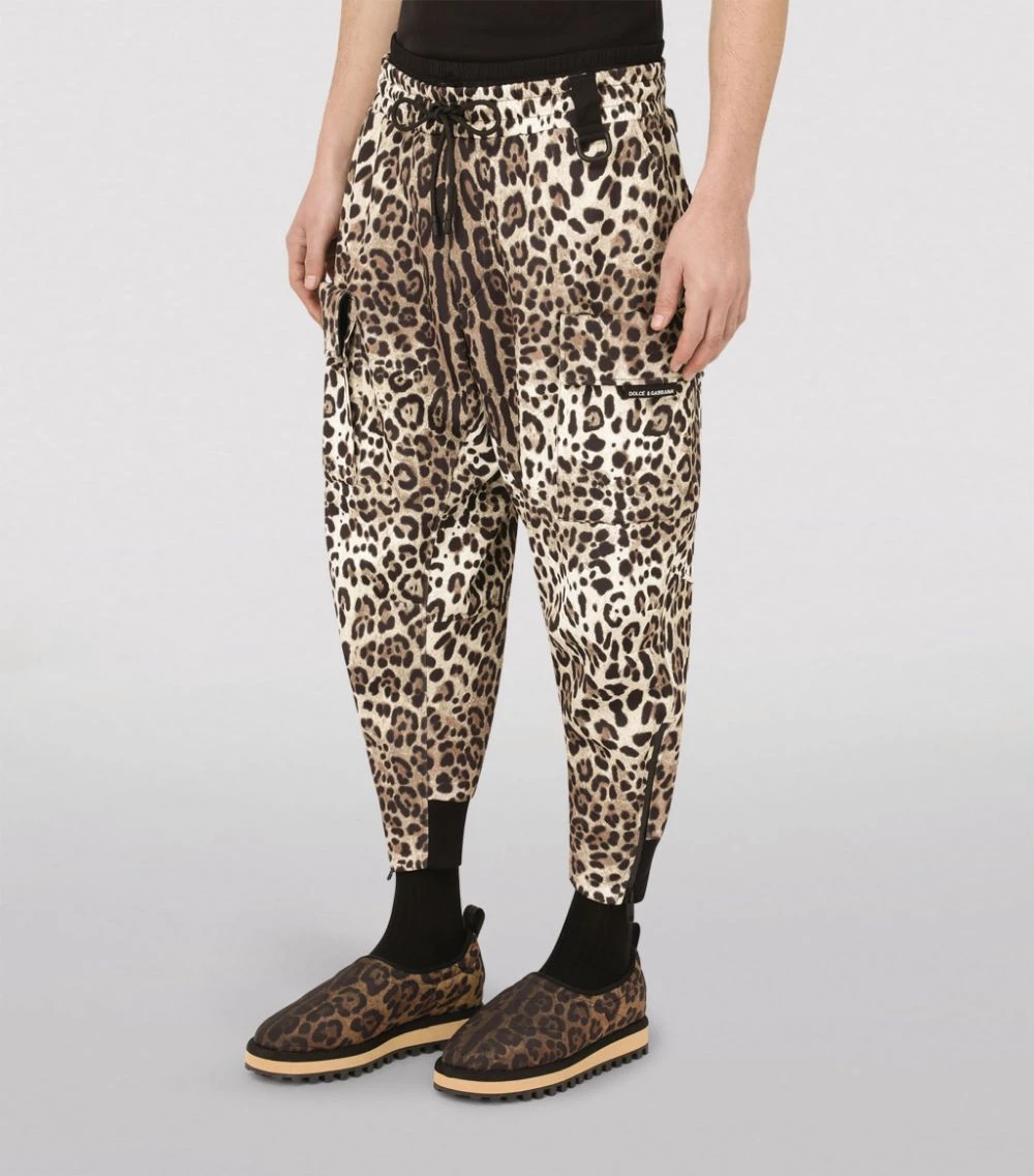 Dolce & Gabbana Leopard Print Sweatpants HA93M-LEO 5 Dolce & Gabbana Leopard Print Sweatpants HA93M-LEO - Image 5