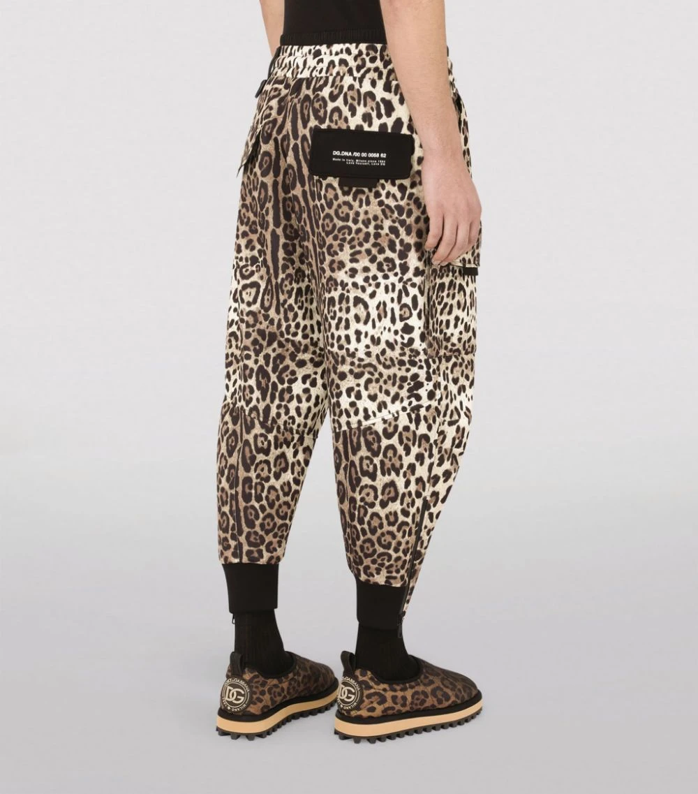 Dolce & Gabbana Leopard Print Sweatpants HA93M-LEO 6 Dolce & Gabbana Leopard Print Sweatpants HA93M-LEO - Image 6