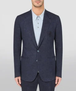 Dolce & Gabbana Linen DG Blazer S8280-LIGHT BLUE-BLU Jackets -Dolce & Gabbana online Store dolce gabbana linen dg blazer 16773418 33006097 1000
