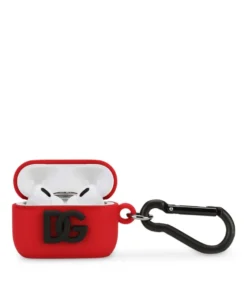 Dolce & Gabbana Logo AirPods Case 89879-RED/BLACK Mobile Phone Accessories -Dolce & Gabbana online Store dolce gabbana logo airpods case 17678409 37211570 1000
