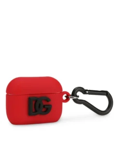 Dolce & Gabbana Logo AirPods Case 89879-RED/BLACK Mobile Phone Accessories -Dolce & Gabbana online Store dolce gabbana logo airpods case 17678409 37212743 1000