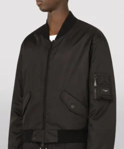 Dolce & Gabbana Logo-Appliqué Bomber Jacket N0000-BLACK Bomber Jackets 11 Dolce & Gabbana Logo-Appliqué Bomber Jacket N0000-BLACK Bomber Jackets -Dolce & Gabbana online Store dolce gabbana logo applique bomber jacket 17145150 34545961 1000