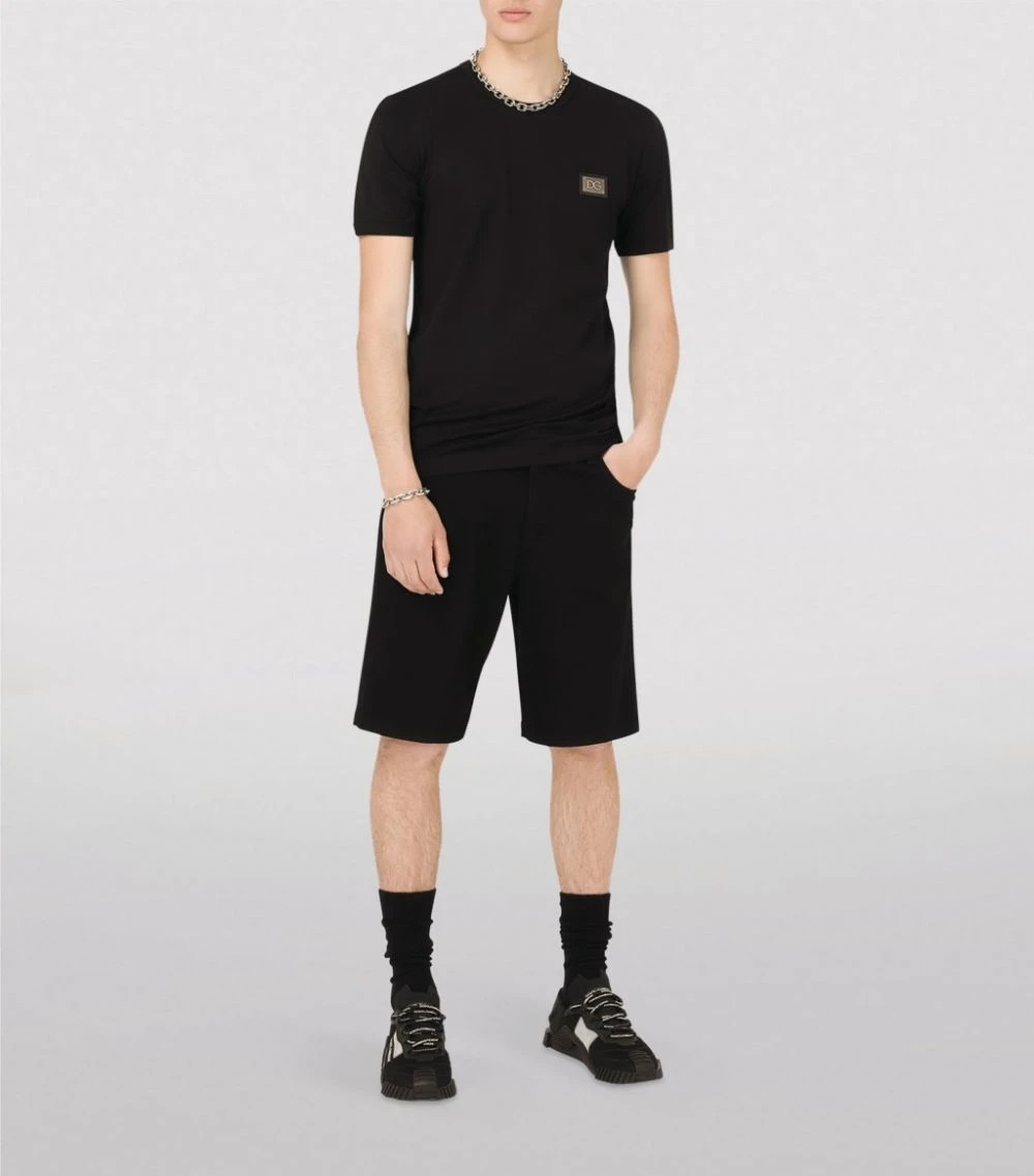 Dolce & Gabbana Logo Denim Shorts S9001-COMBINED COLOU 2 Dolce & Gabbana Logo Denim Shorts S9001-COMBINED COLOU - Image 2