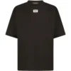 Dolce & Gabbana Logo Patch T-Shirt N0000-BLACK Printed T-Shirts