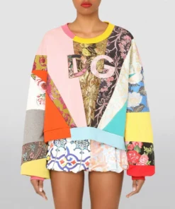 Dolce & Gabbana Logo Patchwork Sweatshirt S9000-COMBINED COLOU Sweatshirts 8 Dolce & Gabbana Logo Patchwork Sweatshirt S9000-COMBINED COLOU Sweatshirts -Dolce & Gabbana online Store dolce gabbana logo patchwork sweatshirt 16773432 33005095 1000
