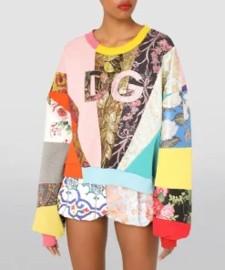 Dolce & Gabbana Logo Patchwork Sweatshirt S9000-COMBINED COLOU Sweatshirts 11 Dolce & Gabbana Logo Patchwork Sweatshirt S9000-COMBINED COLOU Sweatshirts -Dolce & Gabbana online Store dolce gabbana logo patchwork sweatshirt 16773432 33006049 1000