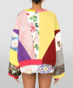 Dolce & Gabbana Logo Patchwork Sweatshirt S9000-COMBINED COLOU Sweatshirts 9 Dolce & Gabbana Logo Patchwork Sweatshirt S9000-COMBINED COLOU Sweatshirts -Dolce & Gabbana online Store dolce gabbana logo patchwork sweatshirt 16773432 33007315 1000