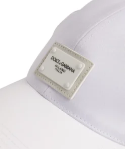 Dolce & Gabbana Logo Plaque Cap W0800-OPTICAL WHITE Caps 7 Dolce & Gabbana Logo Plaque Cap W0800-OPTICAL WHITE Caps -Dolce & Gabbana online Store dolce gabbana logo plaque cap 15175654 25864405 1000