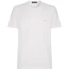 Dolce & Gabbana Logo Plaque T-Shirt W0111-WHITE Logo T-Shirts
