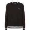 Dolce & Gabbana Logo Plate Sweatshirt N0000-BLACK Sweatshirts