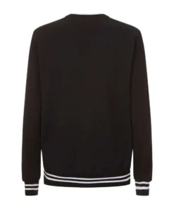 Dolce & Gabbana Logo Plate Sweatshirt N0000-BLACK Sweatshirts -Dolce & Gabbana online Store dolce gabbana logo plate sweatshirt 15332245 26705655 1000