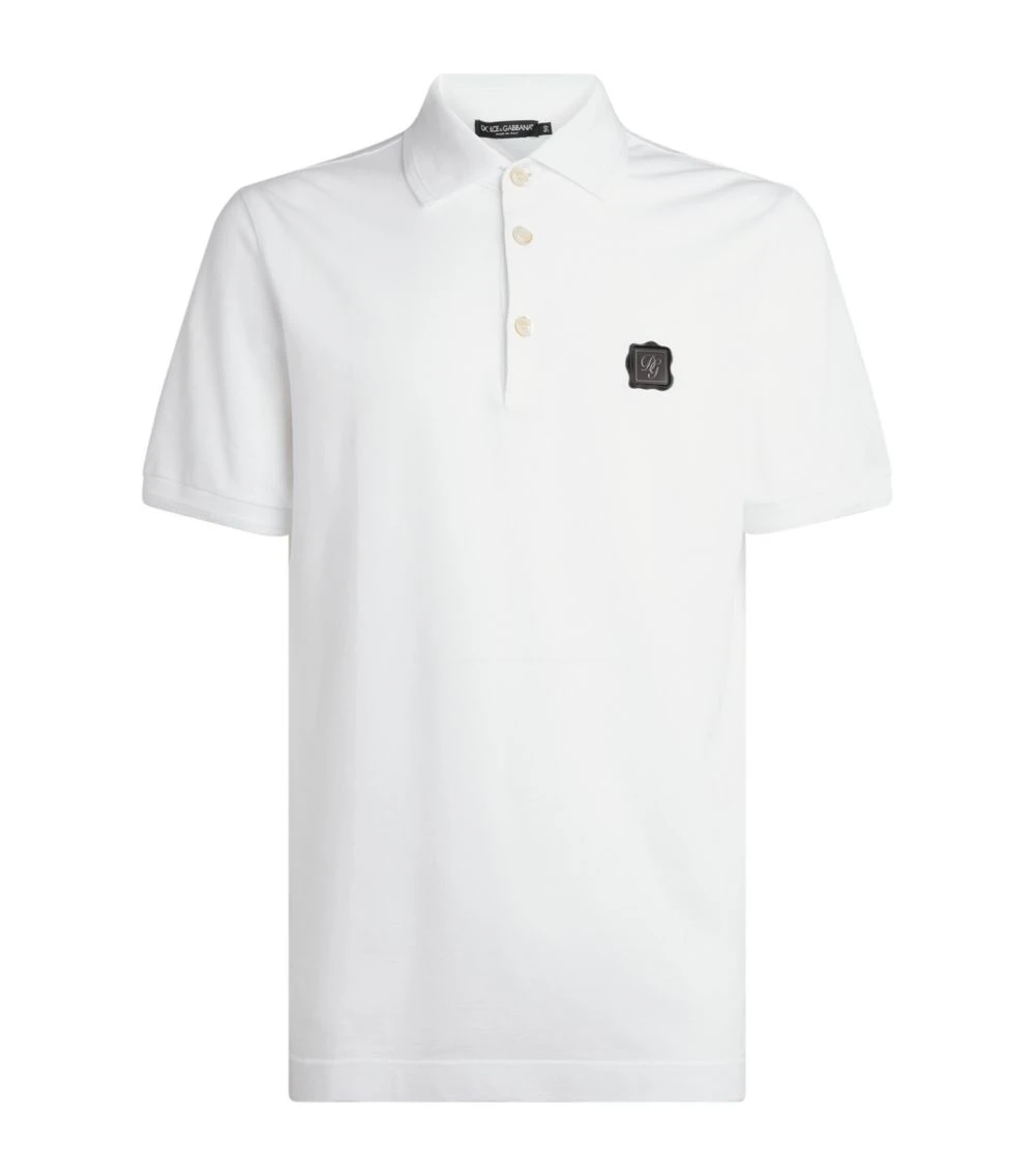 Dolce & Gabbana Logo Polo Shirt W0800-OPTICAL WHITE Logo T-Shirts 1 Dolce & Gabbana Logo Polo Shirt W0800-OPTICAL WHITE Logo T-Shirts