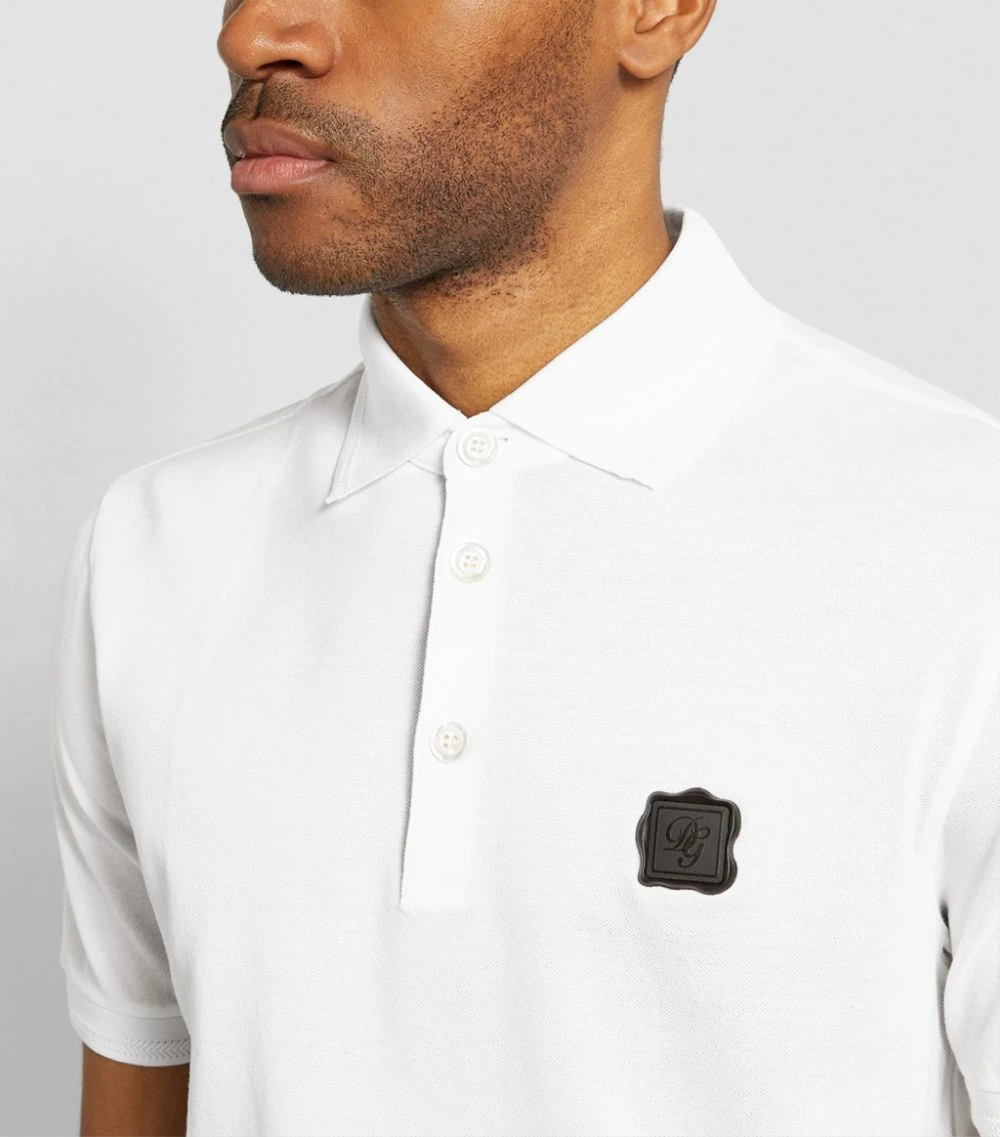 Dolce & Gabbana Logo Polo Shirt W0800-OPTICAL WHITE Logo T-Shirts 6 Dolce & Gabbana Logo Polo Shirt W0800-OPTICAL WHITE Logo T-Shirts - Image 6