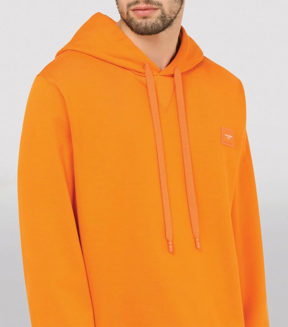 Dolce & Gabbana Logo Print Hoodie A0350-DARK ORANGE Hoodies 5 Dolce & Gabbana Logo Print Hoodie A0350-DARK ORANGE Hoodies - Image 5