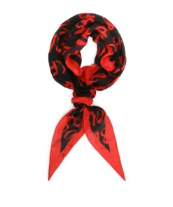 Dolce & Gabbana Logo Print Scarf HNSBS-LOGO3 ROSSO FD Scarves