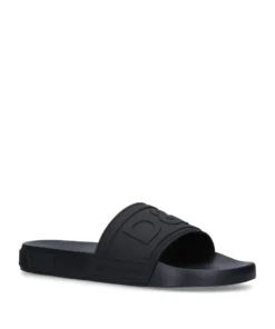 Dolce & Gabbana Logo Slides BLACK