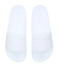 Dolce & Gabbana Logo Slides WHITE -Dolce & Gabbana online Store dolce gabbana logo slides 16087451 30076147 1000