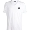 Dolce & Gabbana Logo Stamp T-Shirt W0800-OPTICAL WHITE Logo T-Shirts