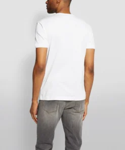 Dolce & Gabbana Logo Stamp T-Shirt W0800-OPTICAL WHITE Logo T-Shirts -Dolce & Gabbana online Store dolce gabbana logo stamp t shirt 15035431 25648272 1000