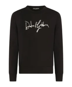 Dolce & Gabbana Logo Sweater N0000-BLACK Jumpers