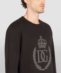 Dolce & Gabbana Logo Sweatshirt N0000-BLACK Sweatshirts -Dolce & Gabbana online Store dolce gabbana logo sweatshirt 15923777 29371304 1000
