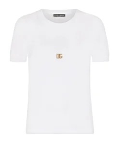 Dolce & Gabbana Logo T-Shirt W0800-OPTICAL WHITE T-shirts