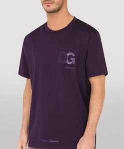 Dolce & Gabbana Logo T-Shirt B0324-DARK BLUE NAVY Logo T-Shirts -Dolce & Gabbana online Store dolce gabbana logo t shirt 17278458 35267580 1000