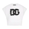 Dolce & Gabbana Logo Tank Top W0800-OPTICAL WHITE Camis & Tanks