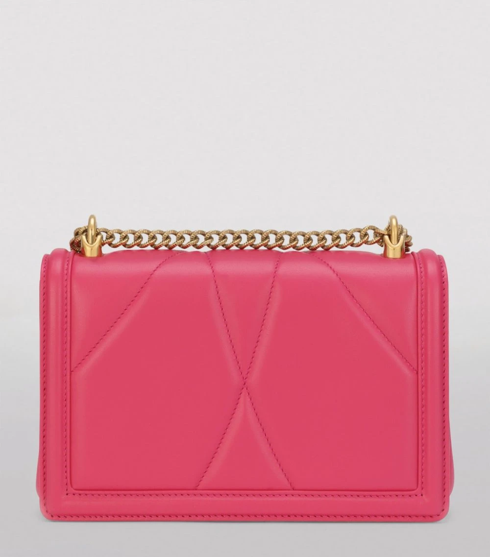 Dolce & Gabbana Medium Devotion Cross-Body Bag 8H470-FUCHSIA Crossbody Bags 4 Dolce & Gabbana Medium Devotion Cross-Body Bag 8H470-FUCHSIA Crossbody Bags - Image 4