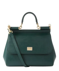 Dolce & Gabbana Medium Leather Sicily Top-Handle Bag 87399-LAGO Top Handle Bags