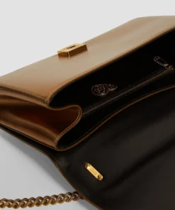 Dolce & Gabbana Medium Metallic Leather Devotion Bag 87279-ORO SCURO Shoulder Bags -Dolce & Gabbana online Store dolce gabbana medium metallic leather devotion bag 14864919 25416753 1000