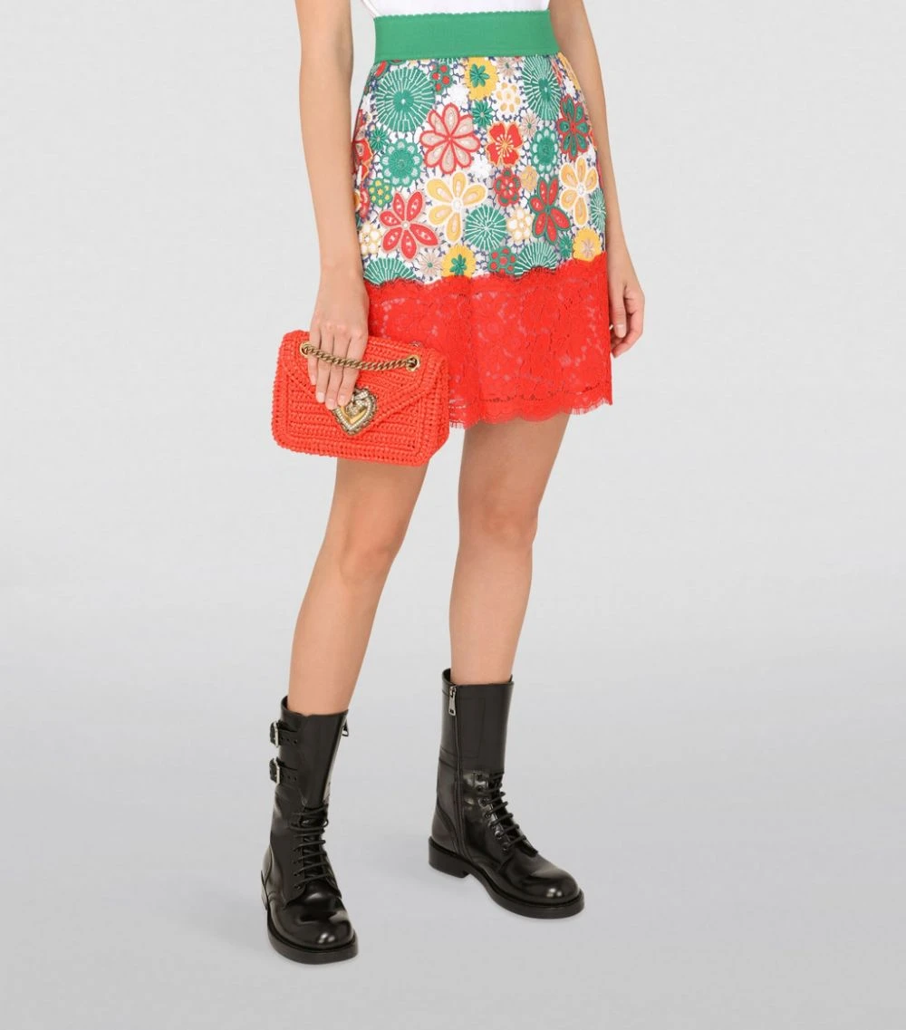 Dolce & Gabbana Medium Raffia Devotion Shoulder Bag 8N222-ORANGE/MANDARI Shoulder Bags 2 Dolce & Gabbana Medium Raffia Devotion Shoulder Bag 8N222-ORANGE/MANDARI Shoulder Bags - Image 2