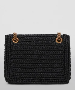 Dolce & Gabbana Medium Raffia Devotion Shoulder Bag 8B956-BLACK/BLACK Top Handle Bags -Dolce & Gabbana online Store dolce gabbana medium raffia devotion shoulder bag 16786596 33076991 1000