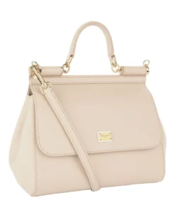 Dolce & Gabbana Medium Sicily Top-Handle Bag 80414-FLESH PINK 1 Shoulder Bags -Dolce & Gabbana online Store dolce gabbana medium sicily top handle bag 14859605 25205605 1000