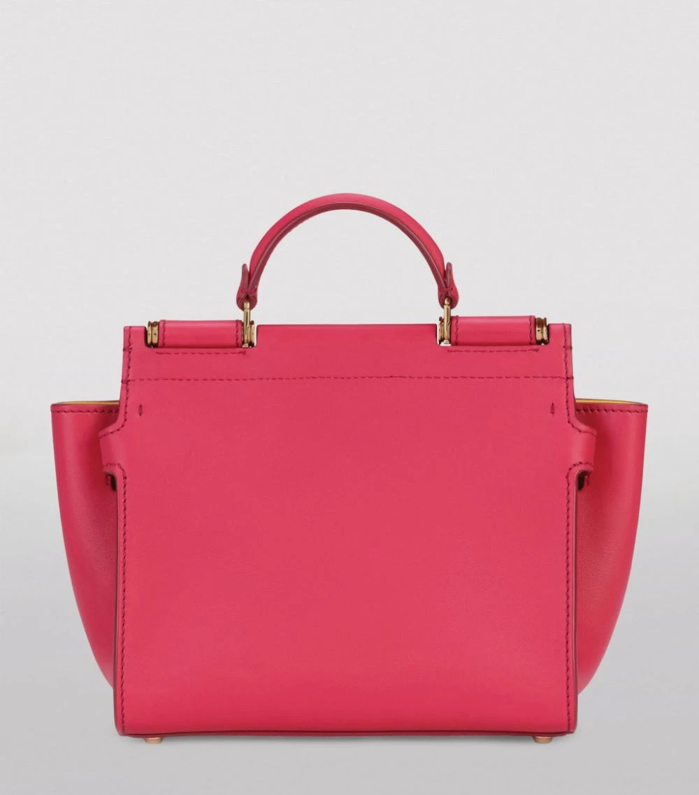 Dolce & Gabbana Medium Sicily Top-Handle Bag 8B031-FUCHSIA/YELLOW Top Handle Bags 3 Dolce & Gabbana Medium Sicily Top-Handle Bag 8B031-FUCHSIA/YELLOW Top Handle Bags - Image 3